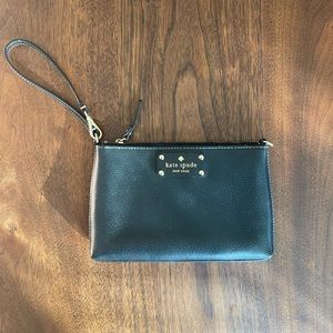 NWOT Black Kate Spade Clutch